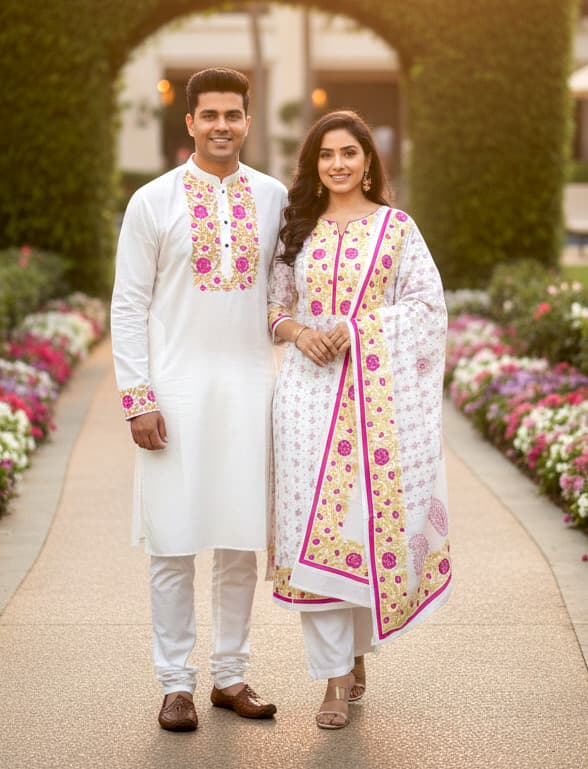 Shirt&Panjabi and three-piece
