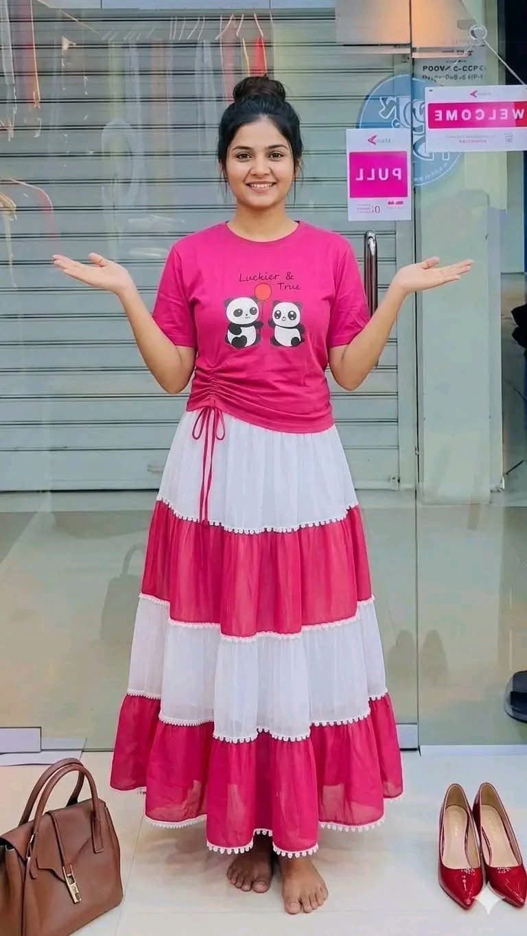 Skirt and Tshirt Set
